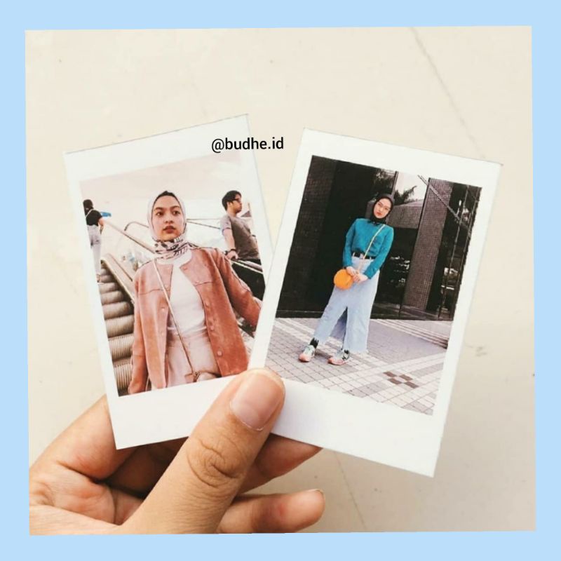 Jual Cetak Foto Polaroid Custom (MINI Isi 25 Foto) | Shopee Indonesia