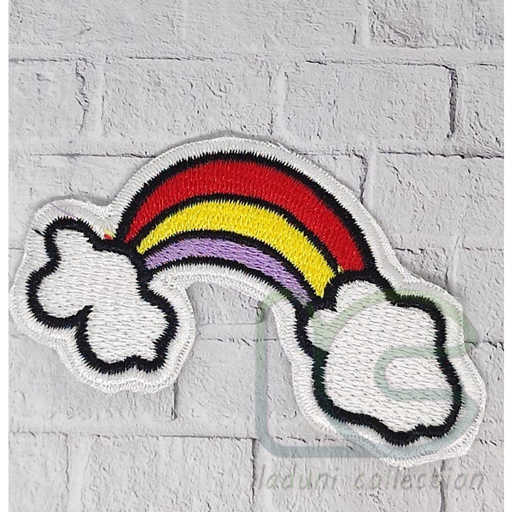 PATCH BORDIR TEMPEL RAINBOW 3