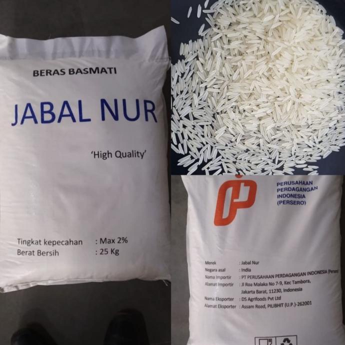 

Beras Basmati Jabal Nur 25Kg (Khusus Instan/Sameday)