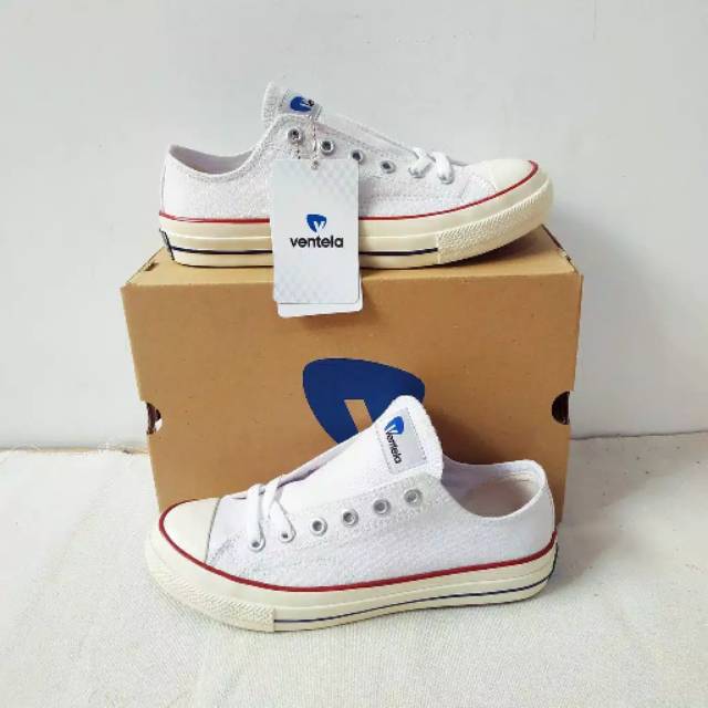 Ventela 70s low all white