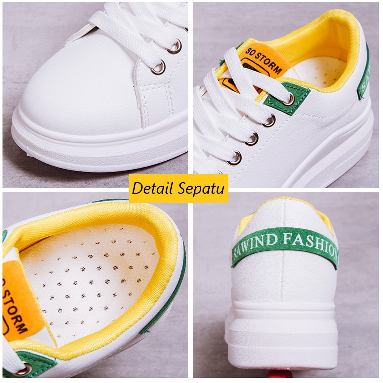 Sepatu Sneaker Perempuan Fashion Sepatu Olahraga Outdoor import Spatu Wanita korea style SP-151