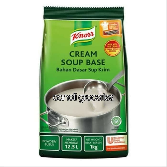 

Order Langsung KNORR CREAM SOUP BASE 1kg Terlaris