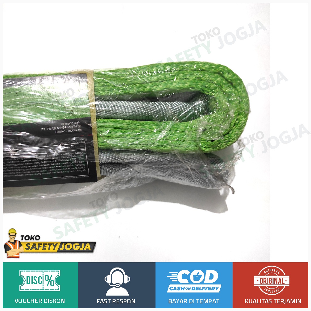 Webbing BELT SLING 2 Ton x 4 Meter Tali Pengangkat Barang