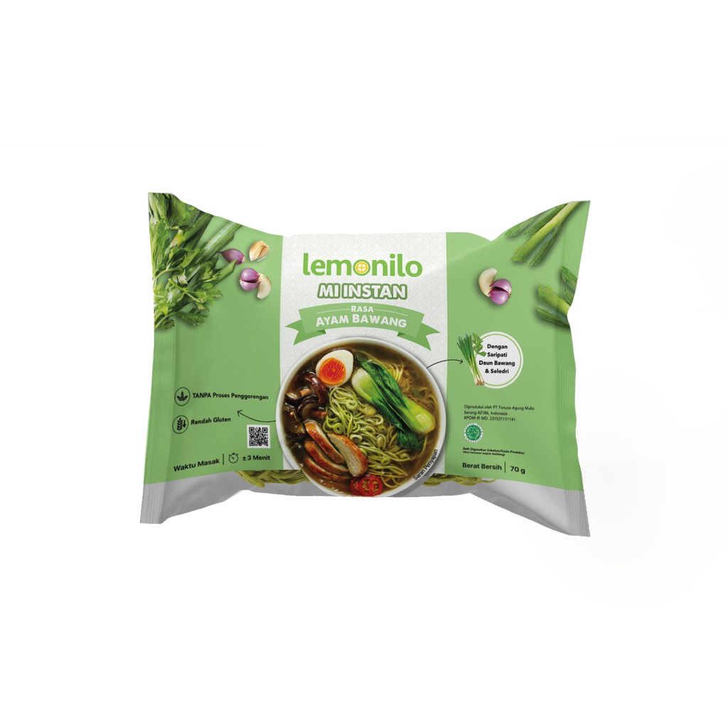 

Lemonilo Mie Instant Sehat mie kuah 70gr - Mie Organik