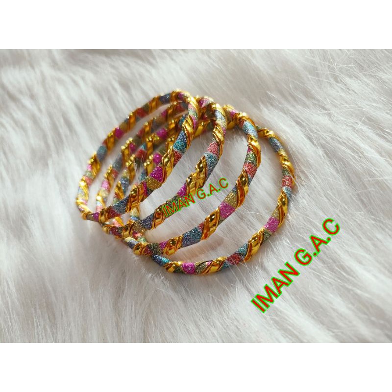 Gelang keroncong india motif/gelang india Dewasa/gelang bangle tari india