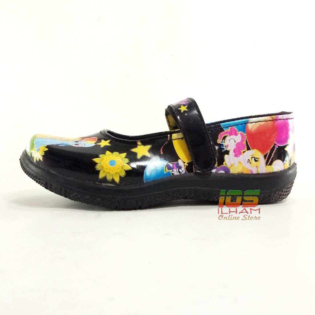 Blue Cherry G.01 Sepatu Pantofel Anak Perempuan Little Pony Size 26-35