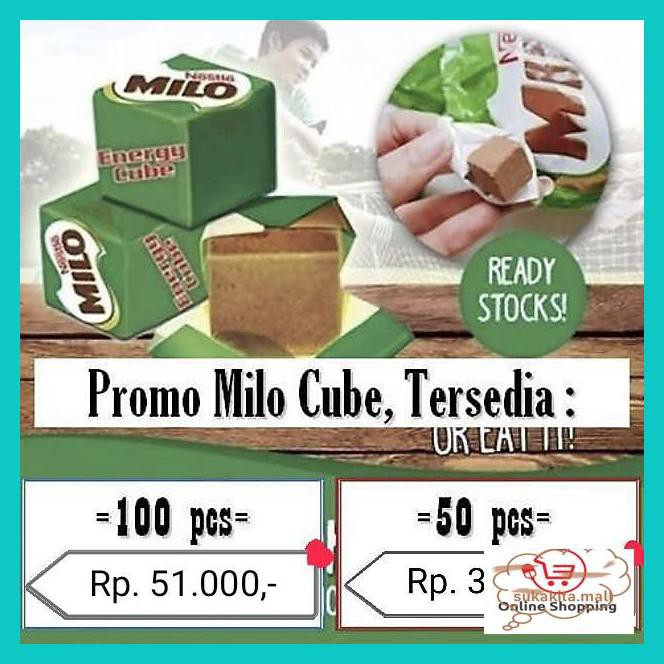 

U79Iytut- Nestle Milo Cube Isi 100 Pcs Ae5Wrf4-