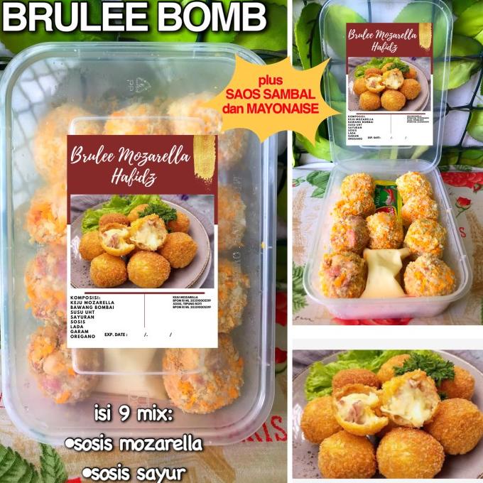 

Brulee Bomb Brulle Mozarella isi 9 mix