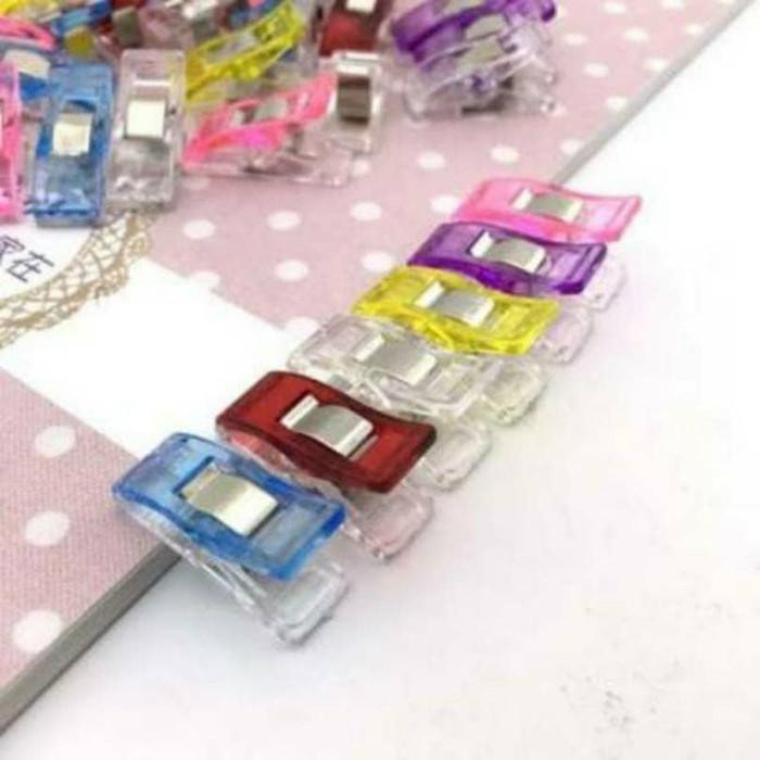 

Wonder Clip - Klip Pembatas/Penjepit Bahan Kain Jahitan