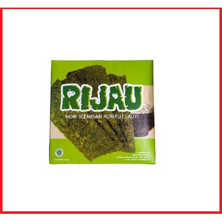 Rijau Nori (cemilan rumput laut ) Box | bisa buat sushi