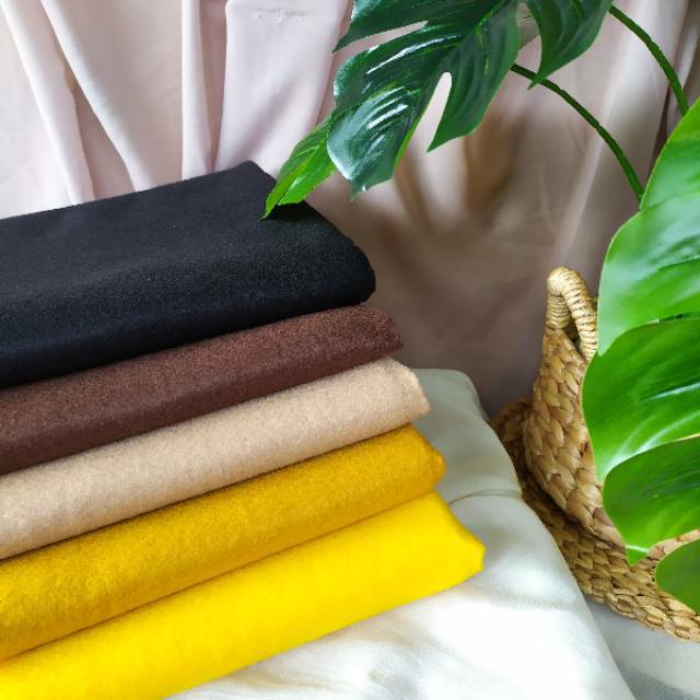  Kain  Flanel  Meteran Polyester 95cm x 1meter Shopee Indonesia