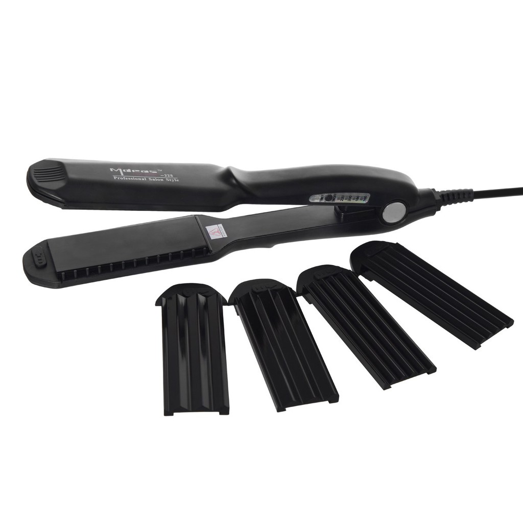 Mideas – F228 Professional Curling Iron Set 3 in 1 – Black