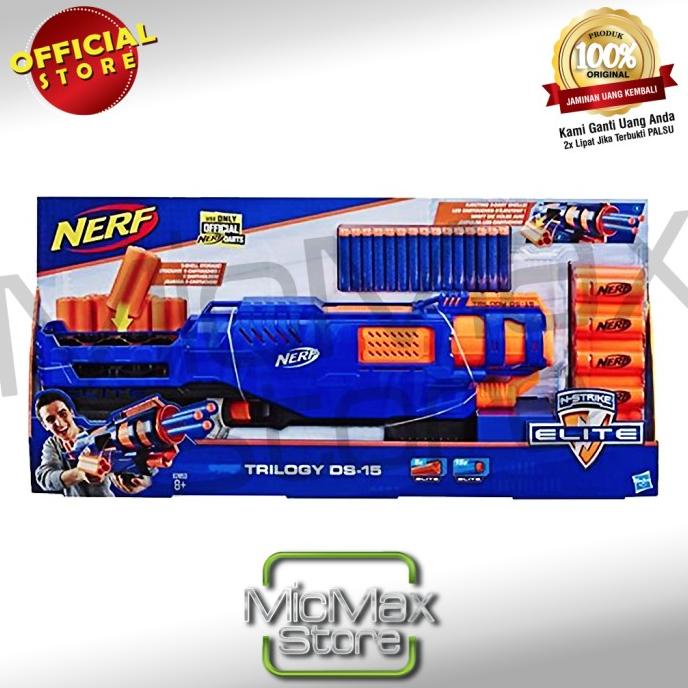 Nerf Nstrike N-strike Elite Trilogy DS15 DS 15 Not Infinus Not Titan Termurah Star Seller