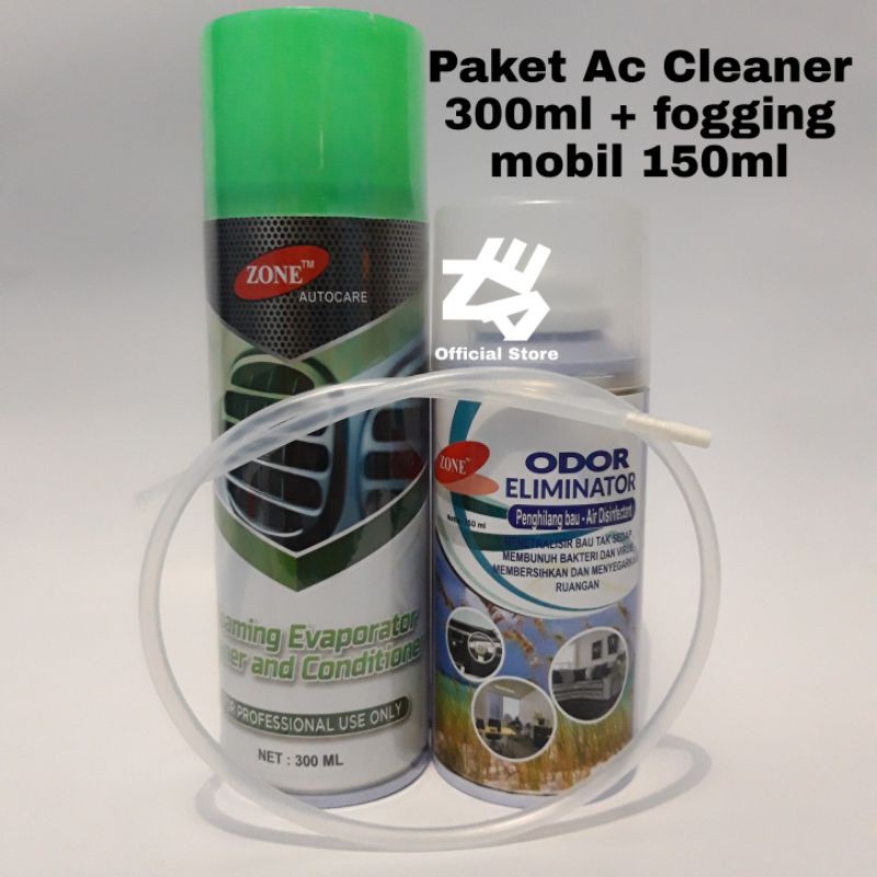 Paket Ac Cleaner 300ml + Odor Eliminator 150ml