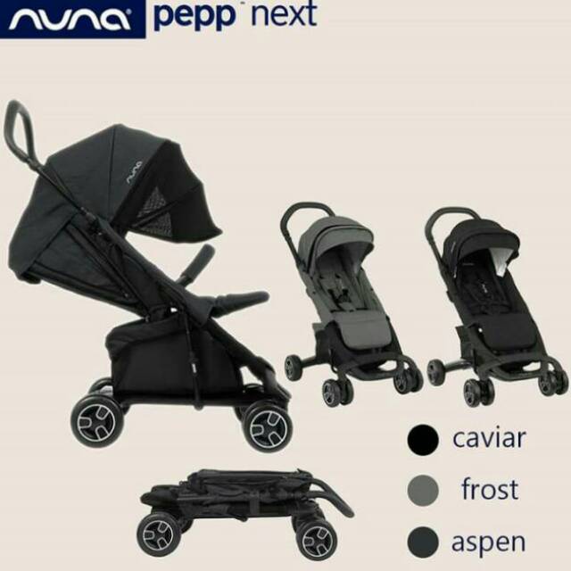 Stroller Nuna Pepp Next Aspen Kereta Dorong Bayi Shopee Indonesia