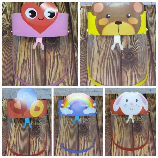 Face shield karakter anak | face shield nagita anak | face shield anak