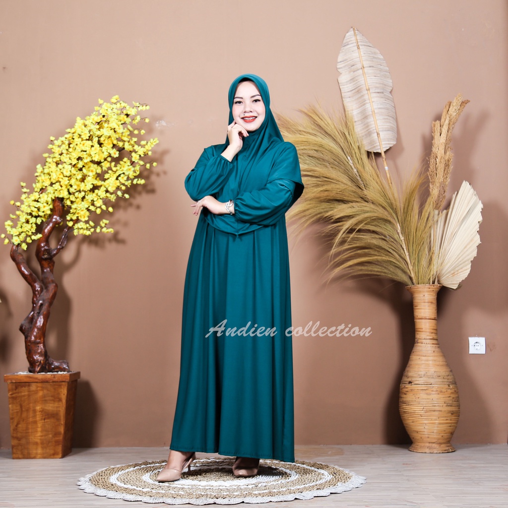 One set Gamis Kharina Busui Jumbo Xxxl- Dress wanita- Gamis setelan