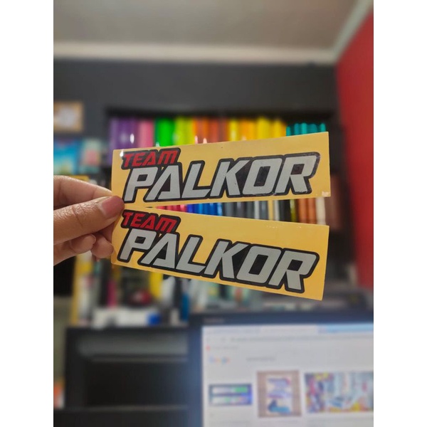 Stiker Team Palkor ( 1pcs )