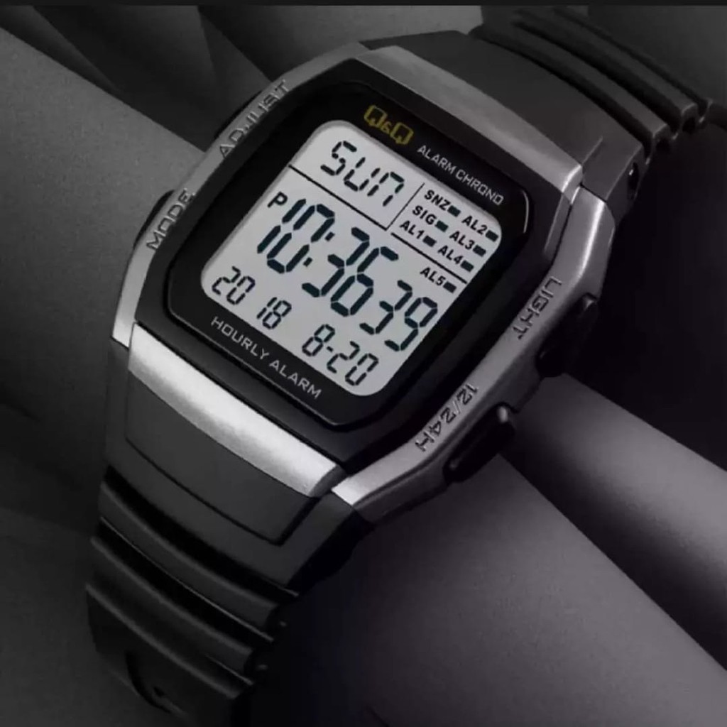 Jam Tangan Fashion Korea Trendy Sporty QQ145 Digital Square