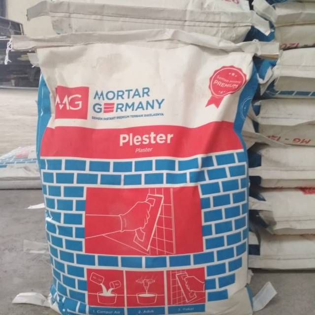 Plester Bata Ringan Mortar Germany 40 kg