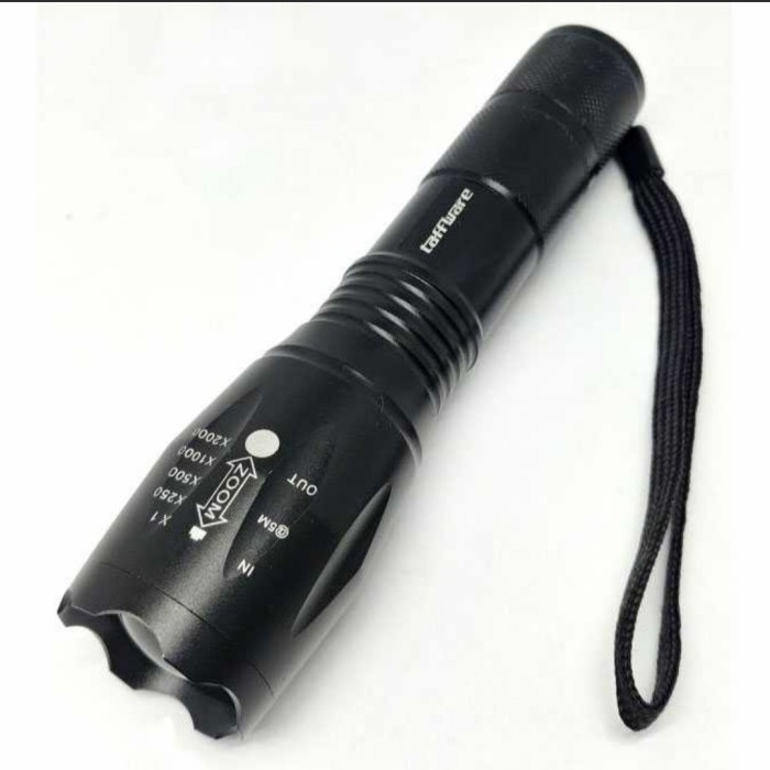 Senter LED 3800 2000 lumens Cree Baterai lampu sepeda mtb lipat police