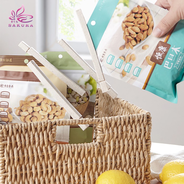 Segel Penjepit Plastik / Jepit Kantong Makanan Klip Seal Snack Food Se