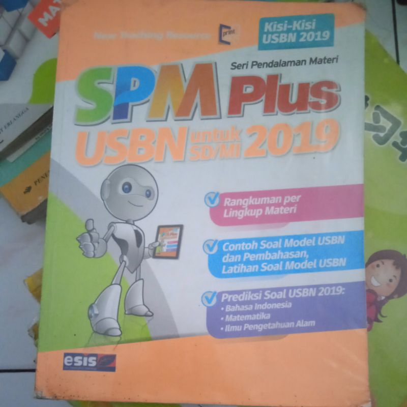 Buku SPM Plus USBN untuk SD/MI 2019