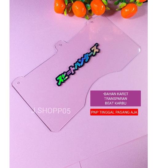 MUDFLAP VARIO NEW/OLD, BEAT ESP FI,BEAT NEW,SCOOPY,MIO,NMAX DAN MATIC LAIN BAHAN KARET BENING TRANSP