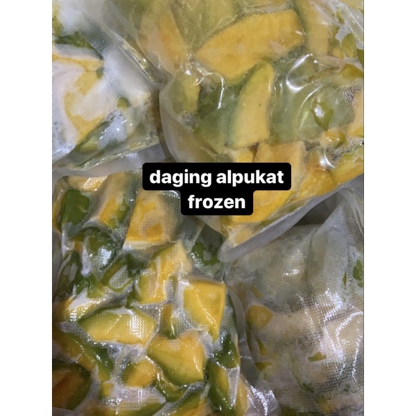 

daging alpukat frozen berat alpukat mentega (harap baca deskripsi)