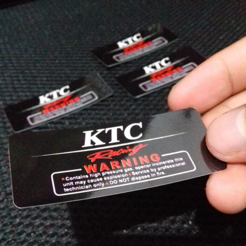 STIKER Shock KTC shock Tabung
