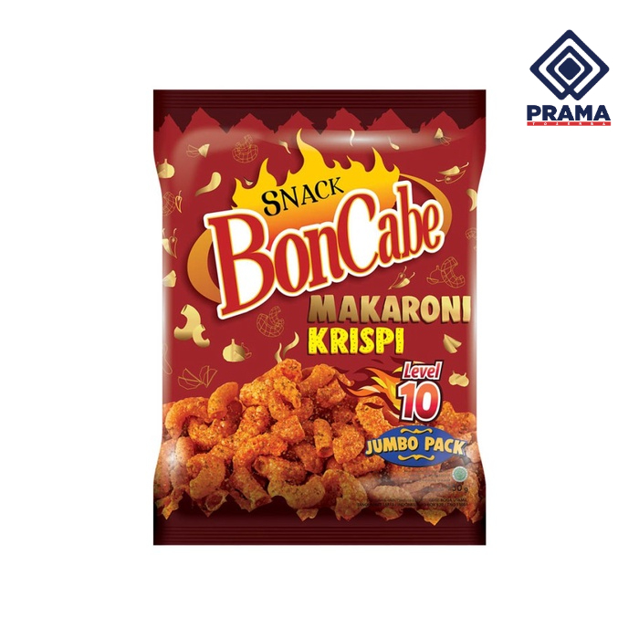 

BONCABE SNACK MAKARONI LEVEL 10 150GR