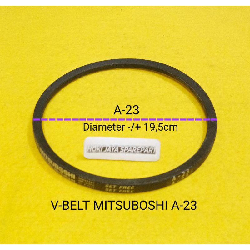 VANBELT FANBELT MESIN CUCI MITSUBOSHI