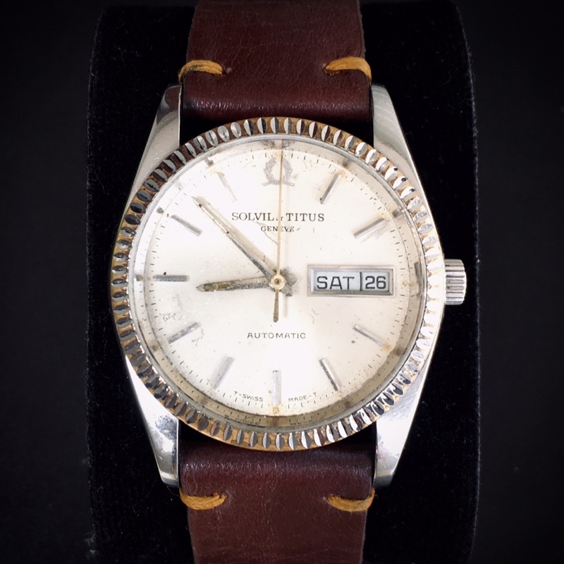 SOLVIL ET TITUS GENEVE | TITUS PRESIDENT AUTOMATIC 17 JEWELS SWISS