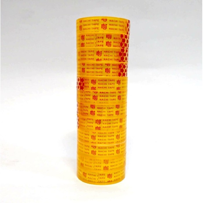 Isolasi Selotip Nachi Kuning 12 mm / 1/2 Inch x 10 Yard