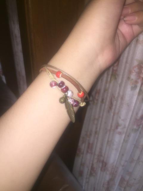 Gelang Handmade Bahan Tembaga Keramik Original