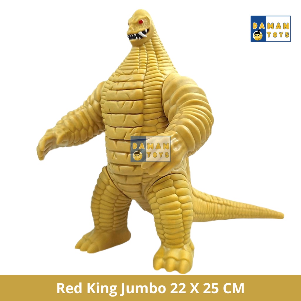 EX Red King Action Figure Monster Ultraman Kaiju, Mainan Anak Laki laki