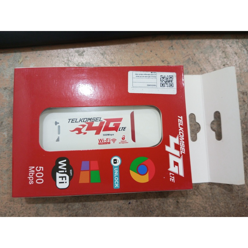 Preloved Modem Wifi Telkomsel USB Wingle Speed 4G Wifi Dongle 300MBps Unlock