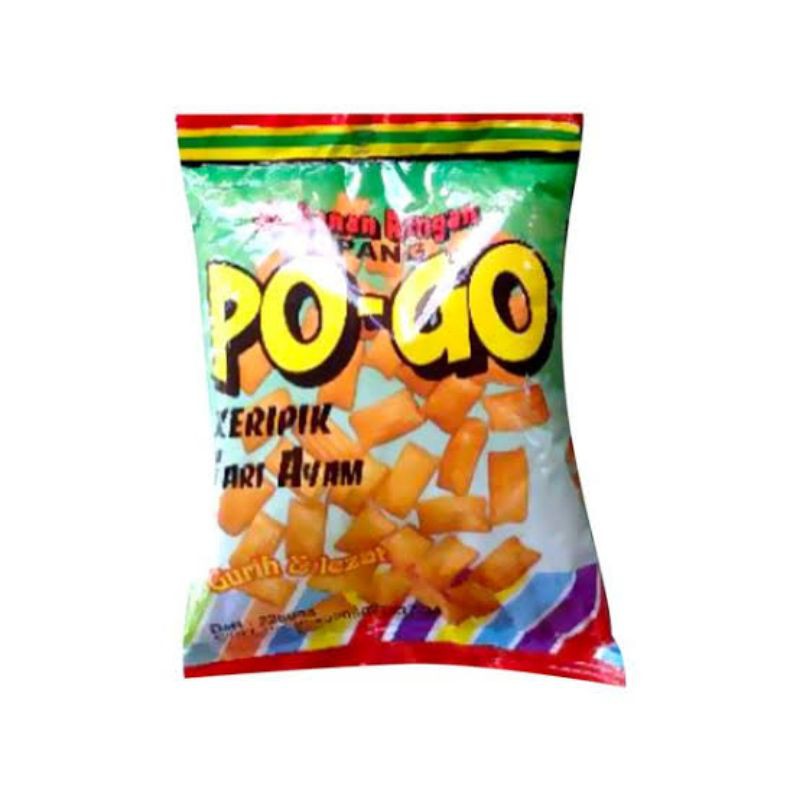 

Snack keripik Pogo sari ayam/Cemilan makanan ringan
