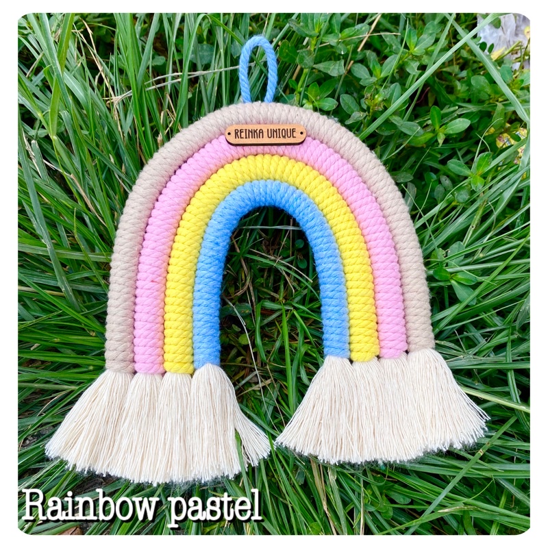 macrame rainbow