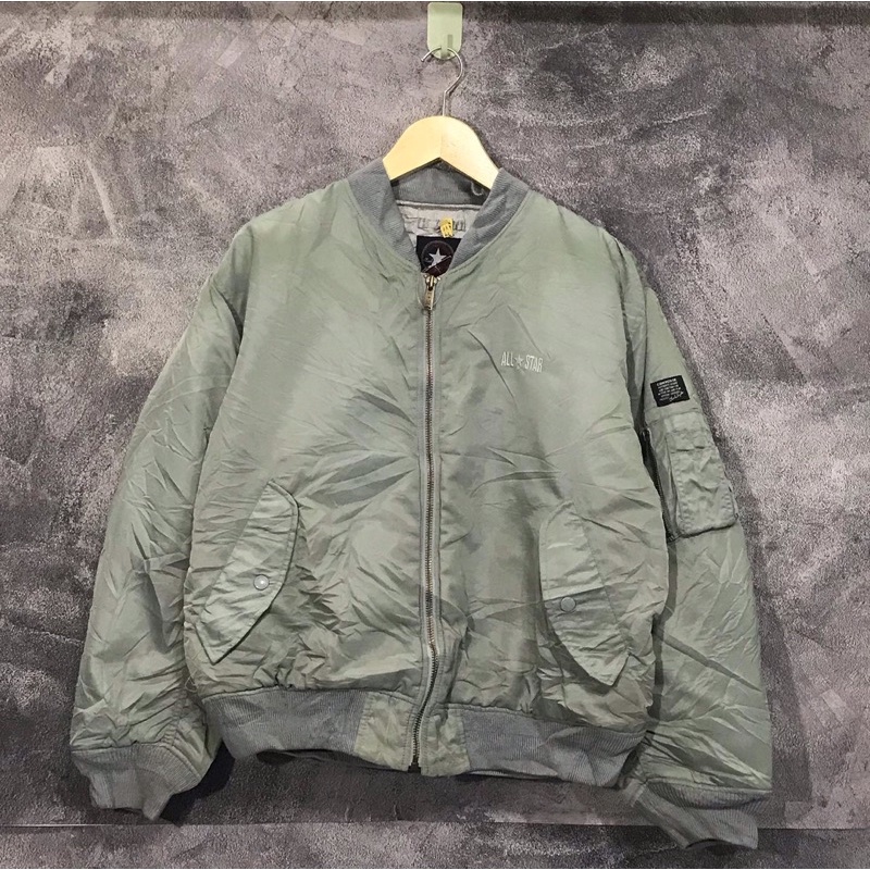 Bomber CONVERSE/ bomber unisex / bomber fashion / ALL STAR / CONVRESE / jaket bomber / clasic / bomb