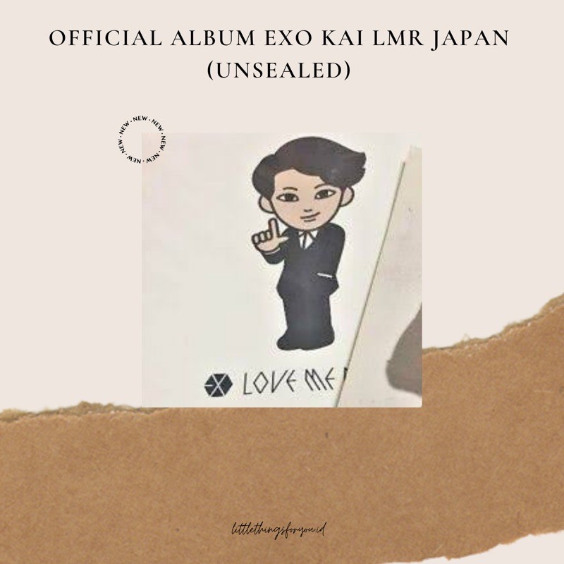 OFFICIAL ALBUM EXO KAI LMR JAPAN
