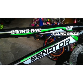  Sepeda  BMX  20 Senator  Cross  One  Shopee Indonesia