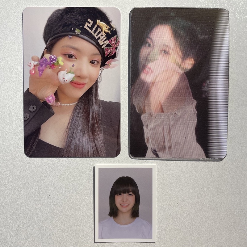 NMIXX JIWOO KYUJIN LILY BLIND PACKAGE PHOTOCARD BO LENTICULAR ID PHOTO SULLYOON JINNI BAE READY AD M