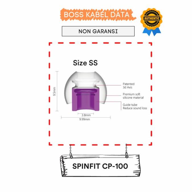 >>>>>] Spinfit CP100 Eartips Silicon Original