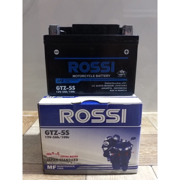 AKI / BATERAI KERING GTZ - 5S ROSSI