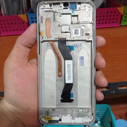 [ CHECK.ID ] LCD + FRAME REDMI NOTE 8 PRO ORIGINAL SERVICE PRODUCT