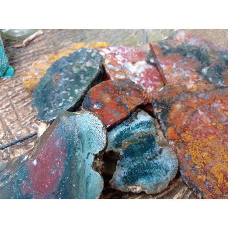 lempengan batu pancawarna klawing bukan garut cocok untuk bahan bangunan