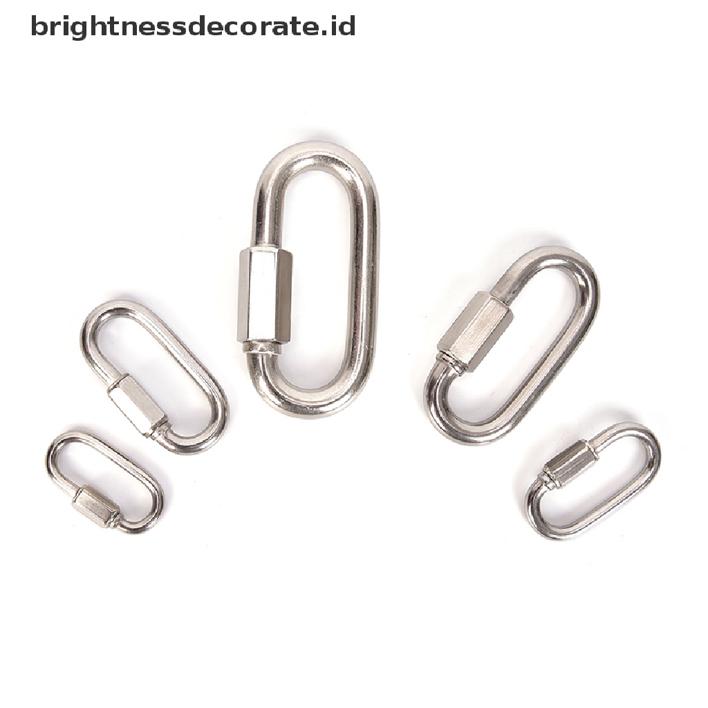 (Birth) Carabiner Bahan Stainless Steel Untuk Panjat Tebing