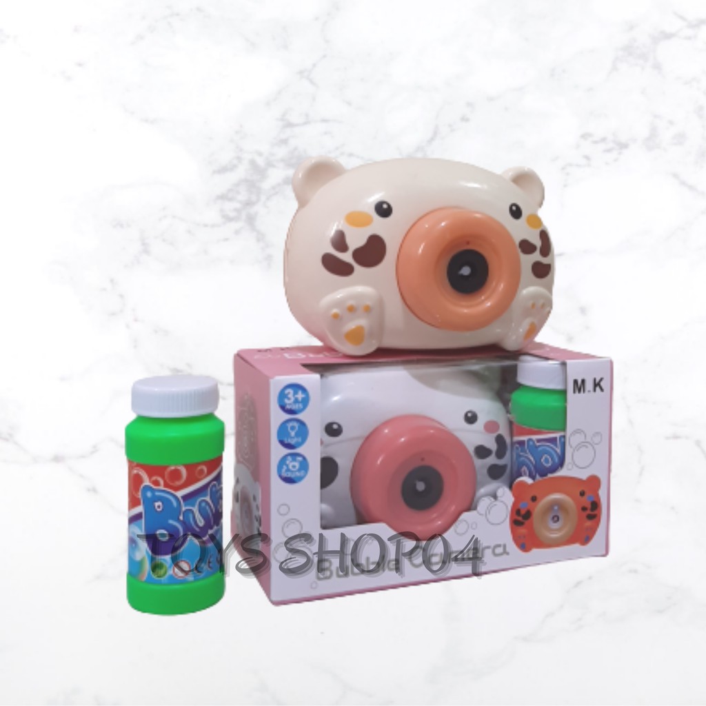 Mainan Anak Bubble Camera FREE Batre 3 pcs