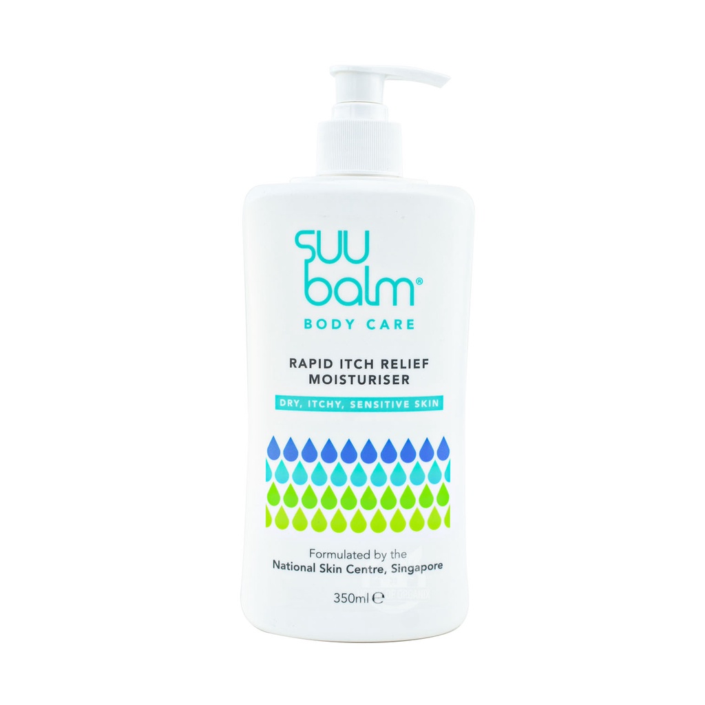 SUU Balm Rapid Itch Relief Moisturiser 350 ml